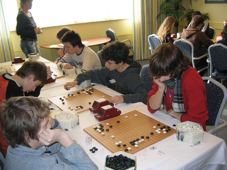 EYGC 2007 European Youth Goe Championship 2007 лица с детского чемпионата по игре Го Европы 2007
